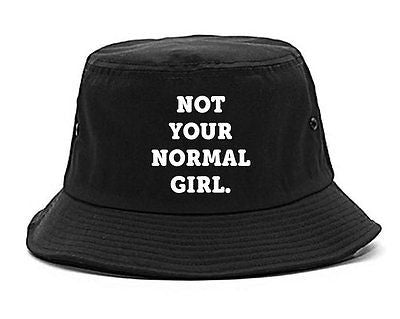 Very Nice Not Your Normal Girl Weird Bucket Hat