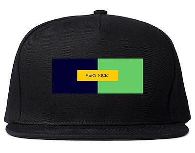 Very Nice Clothing Color Box Logo Snapback Hat