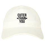Cuter Than You Heart Dad Hat by Very Nice Clothing