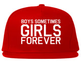 Girls Forever Snapback Hat by Very Nice Clothing
