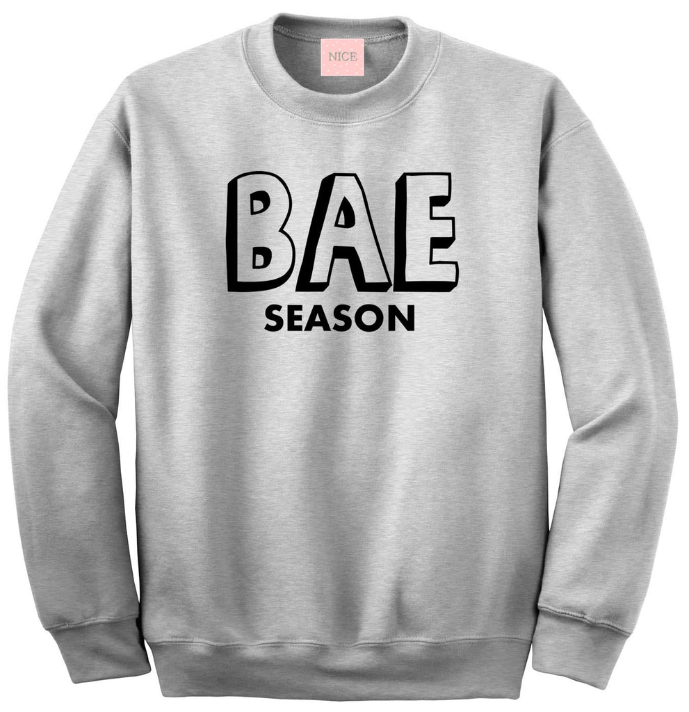Very Nice Bae Season Boyfriend Crewneck Sweatshirt White