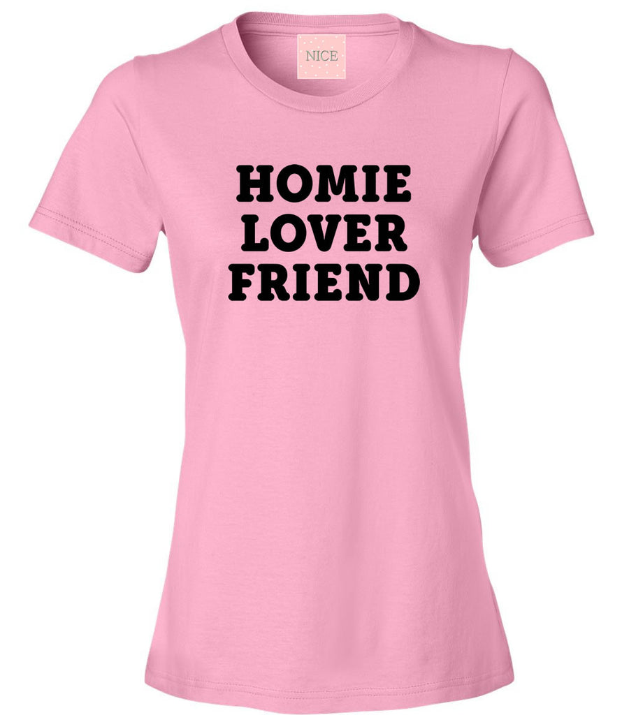 Very Nice Homie Lover Friend Womens T-Shirt Tee White