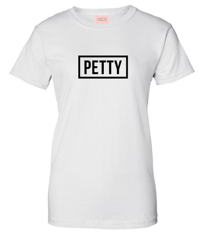 Petty Womens T-Shirt Tee White