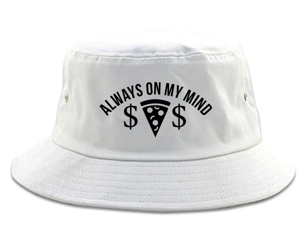 Very Nice Always On My Mind Pizza Money Bucket Hat