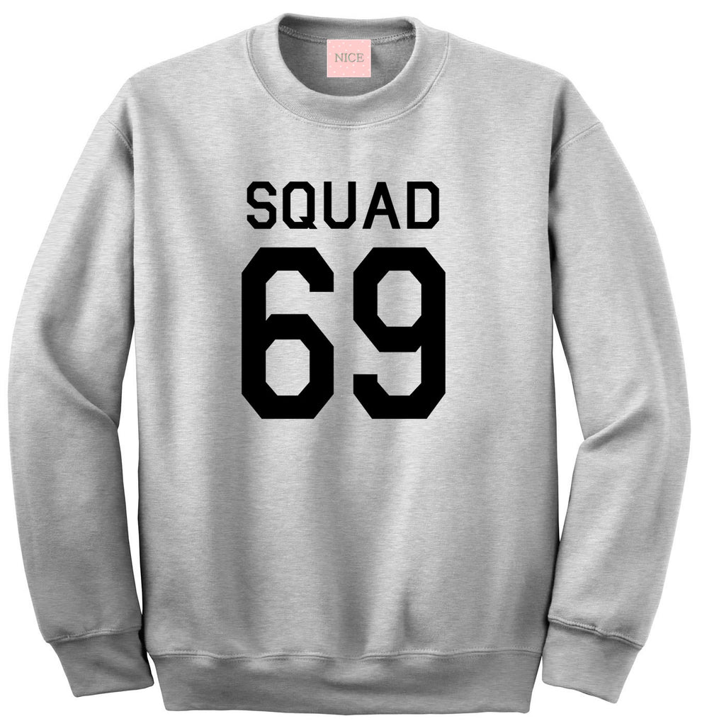 Very Nice Squad Team Boyfriend Crew Sweatshirt White