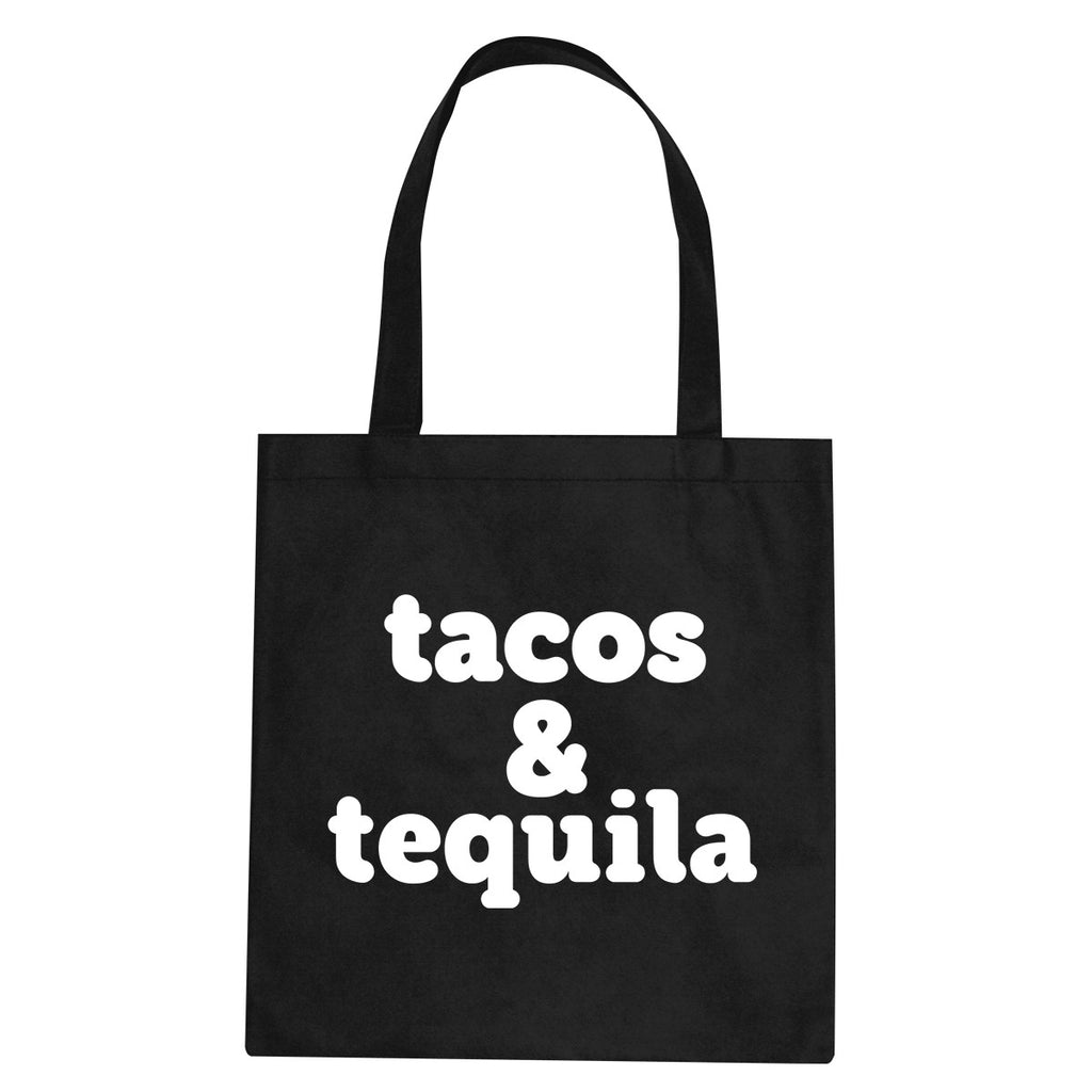 Tacos And Tequila Tote Bag by Very Nice Clothing