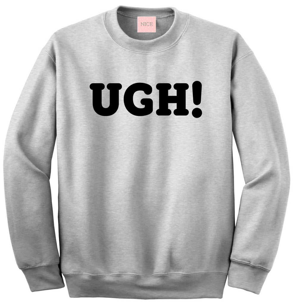 Very Nice UGH Boyfriend Crewneck Sweatshirt White