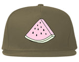 Watermelon Chest Snapback Hat by Very Nice Clothing
