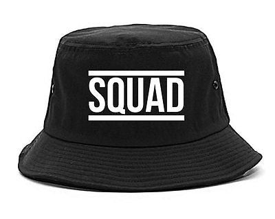 Very Nice Squad Crew Blogger Black Bucket Hat