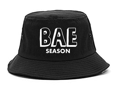 Very Nice Bae Season Babe Black Bucket Hat