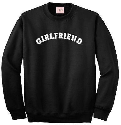 Very Nice Girlfriend Gf Bff Boyfriend Crewneck Sweatshirt