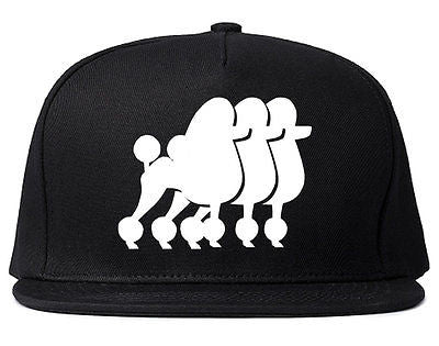Very Nice Poodle Cute Puppies Dogs Snapback Hat