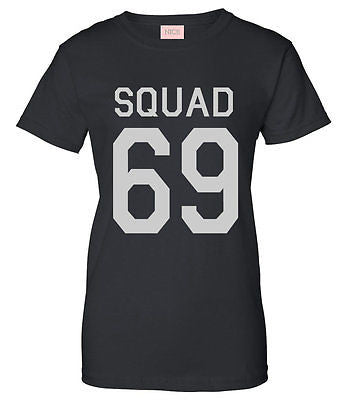 Very Nice Squad 69 Team Jersey Womens T-Shirt Tee