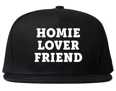 Very Nice Homie Lover Friend Black Snapback Hat