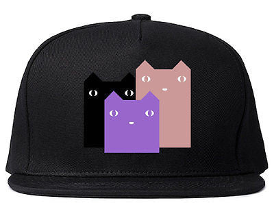 Very Nice Colorful Cute Cats Kitten Kitty Snapback Hat