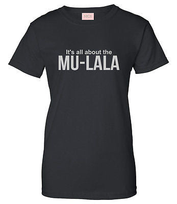 Very Nice Mu-LaLa Riri Boyfriend Womens T-Shirt Tee