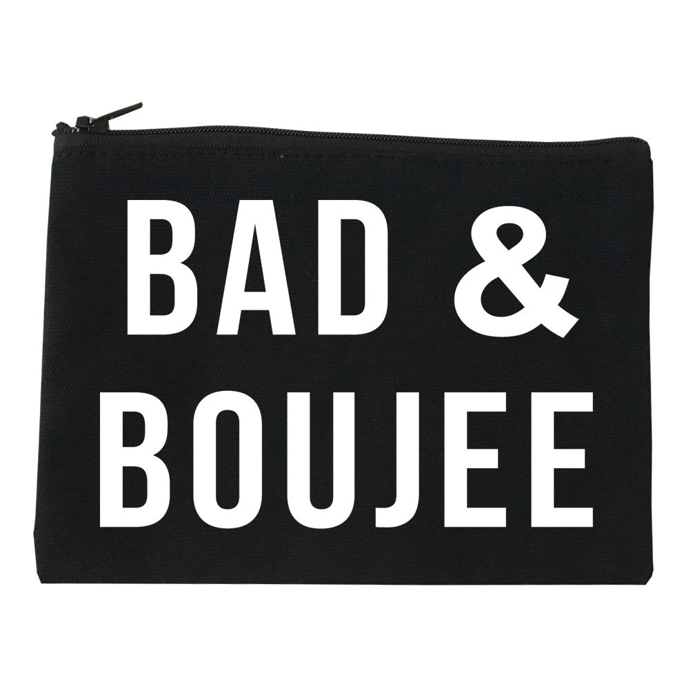 Bad And Boujee Cosmetic Makeup Bag by Very Nice Clothing