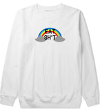 Eat Shit Rainbow Crewneck Sweatshirt by Very Nice Clothing