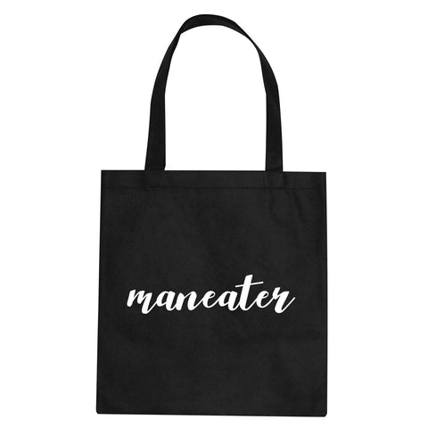Maneater Tote Bag by Very Nice Clothing