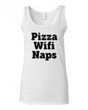 Pizza Wifi Naps Tank Top by Very Nice Clothing