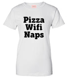 Pizza Wifi Naps T-Shirt by Very Nice Clothing