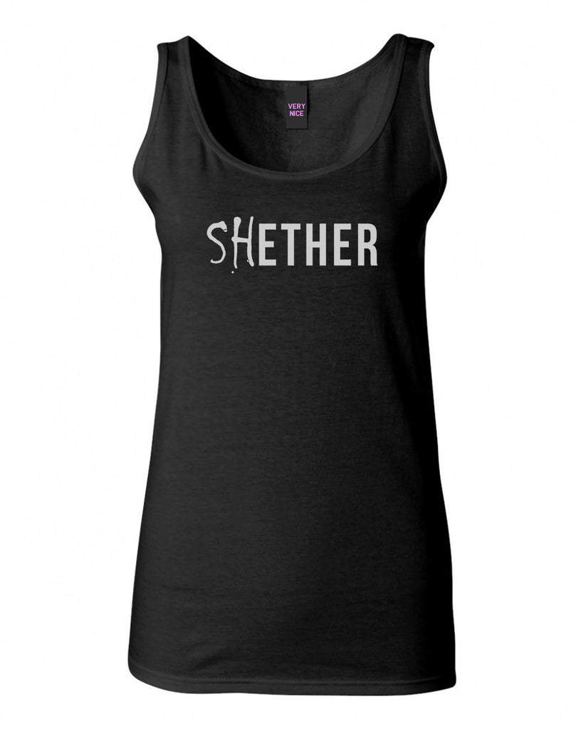 Shether Diss Tank Top by Very Nice Clothing