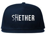 Shether Diss Snapback Hat by Very Nice Clothing