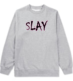 Slay Pink Crewneck Sweatshirt by Very Nice Clothing