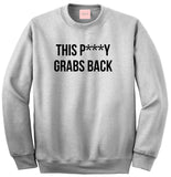 This Py Grabs Back Crewneck Sweatshirt by Very Nice Clothing