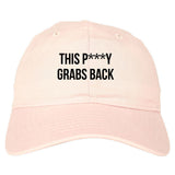 This Py Grabs Back Dad Hat in Pink