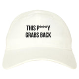 This Py Grabs Back Dad Hat in White