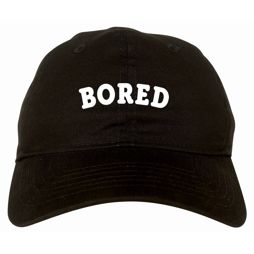 Bored Dad Hat Black