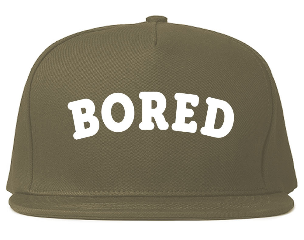 Very Nice Bored Arch Lazy Black Snapback Hat