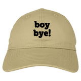 Boy Bye Dad Hat in Beige