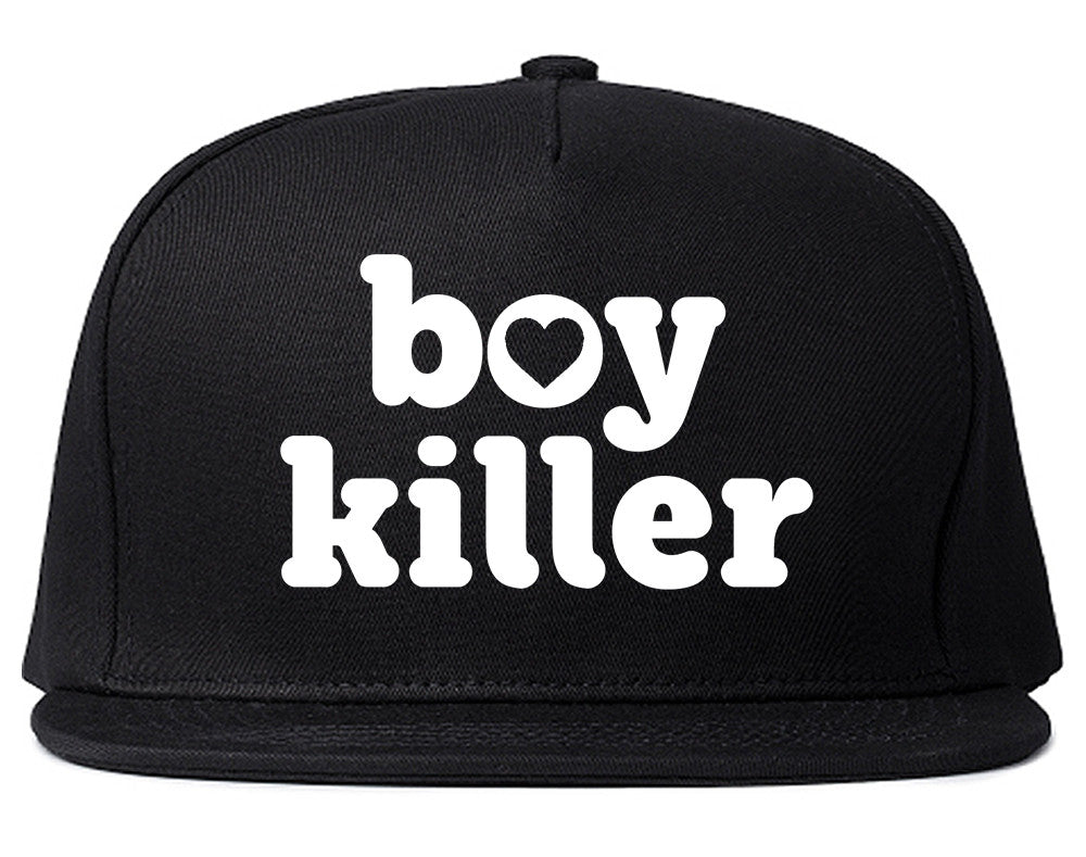 Boy Killer Heart Snapback Hat by Very Nice Clothing