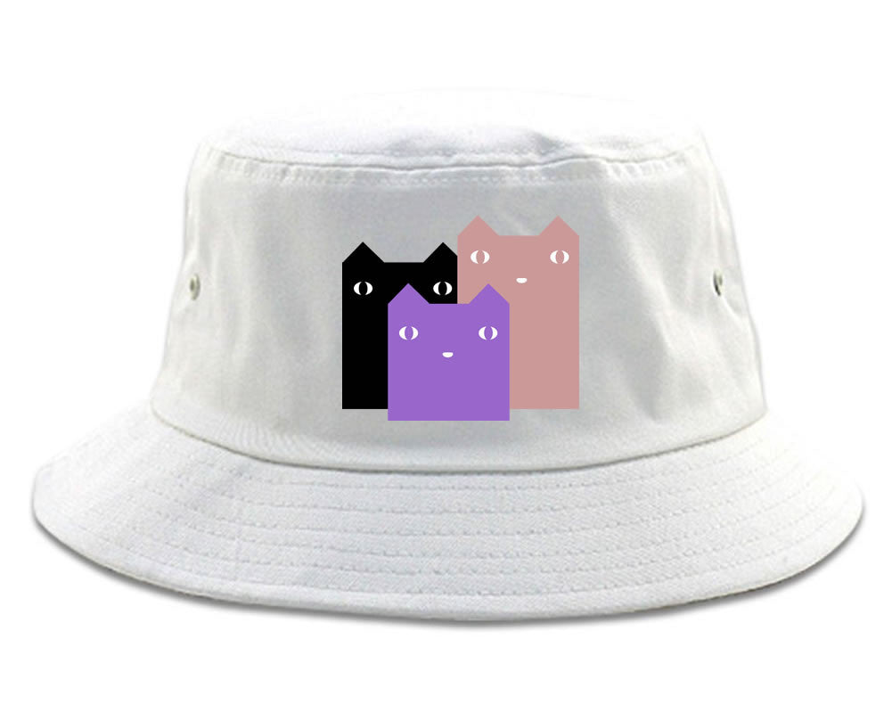 Very Nice Colorful Cute Cats Kitten Kitty Bucket Hat