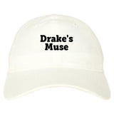 Drake's Muse Dad Hat in White