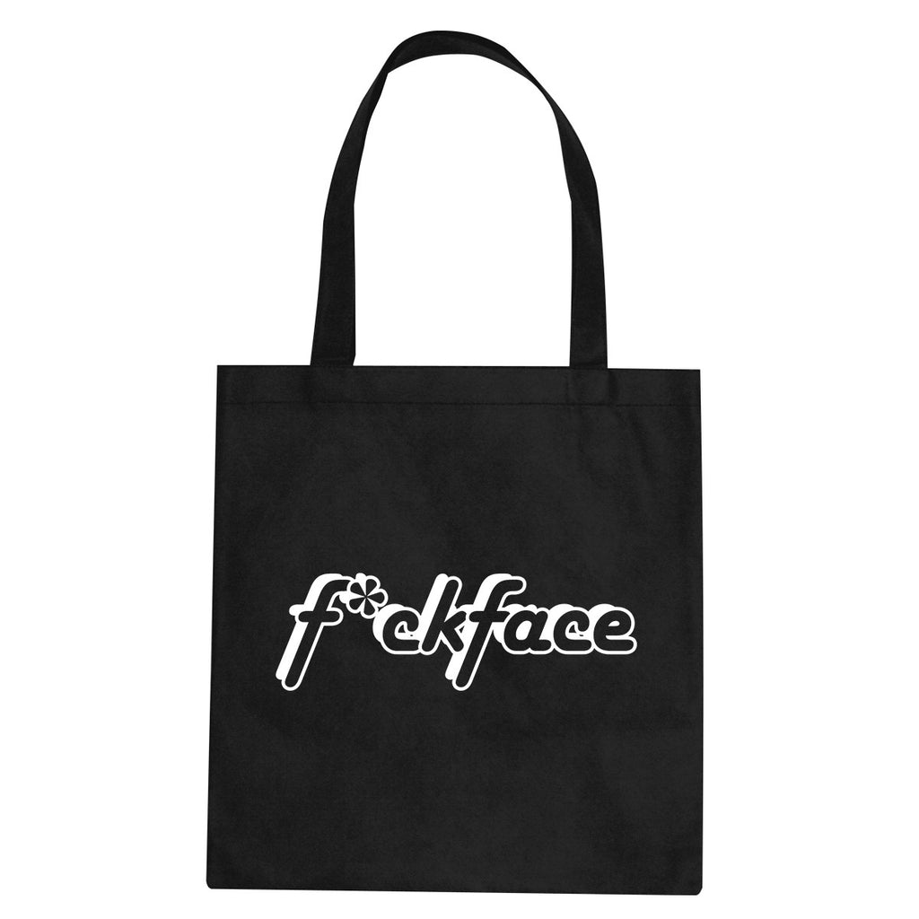 F*ck Face Tote Bag by Very Nice Clothing