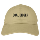 Goal Digger Dad Hat in Beige
