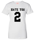 Hate You 2 Team T-Shirt by Very Nice Clothing