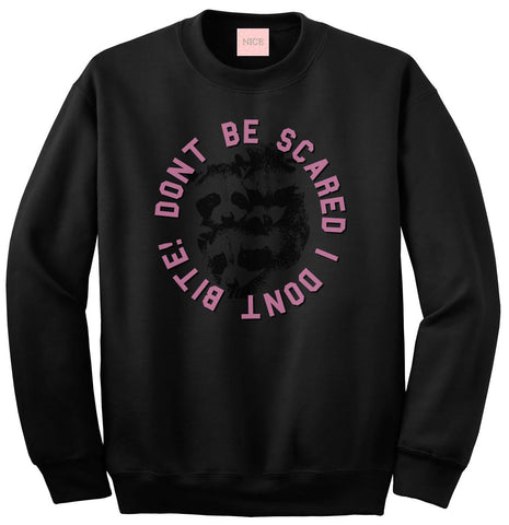 Don't Be Scared I Don't Bite Racoons Crewneck Sweatshirt by Very Nice Clothing