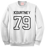 Kourtney 79 Team Crewneck Sweatshirt by Very Nice Clothing