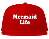 Mermaid Life Snapback Hat by Very Nice Clothing
