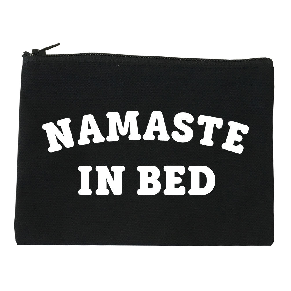Namaste In Bed Makeup Bag by Very Nice Clothing