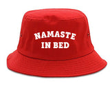 Namaste In Bed Bucket Hat by Very Nice Clothing