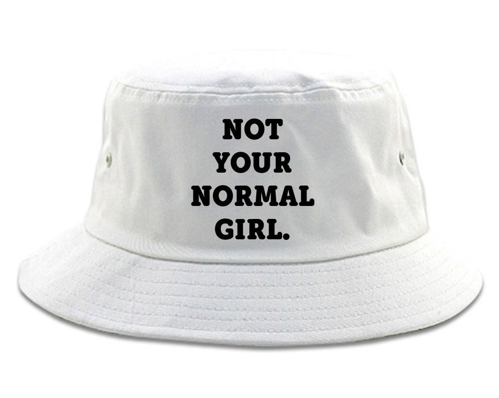 Very Nice Not Your Normal Girl Weird Bucket Hat