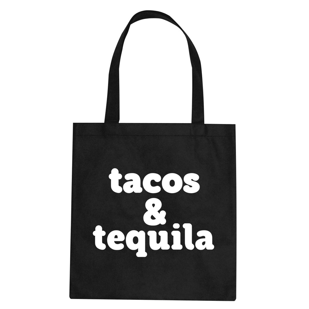 Tacos And Tequila Tote Bag by Very Nice Clothing