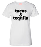 Tacos And Tequila T-Shirt by Very Nice Clothing