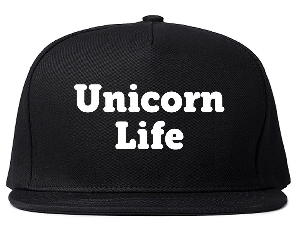 Unicorn Life Snapback Hat by Very Nice Clothing